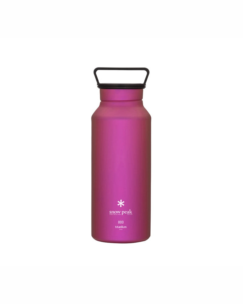 Snow Peak Ti Aurora Bottle 800 Pink TW-800-PI 水壺