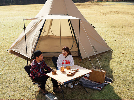 DOD 露營帳蓬 金仔營 T8-200-TN | DOD Big One Pole Tent T8-200-TN (5人或以上帳篷)