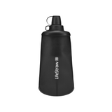 LifeStraw Peak Series Collapsible Squeeze Bottle with Filter 650ml Dark Mountain Gray 可折疊水樽