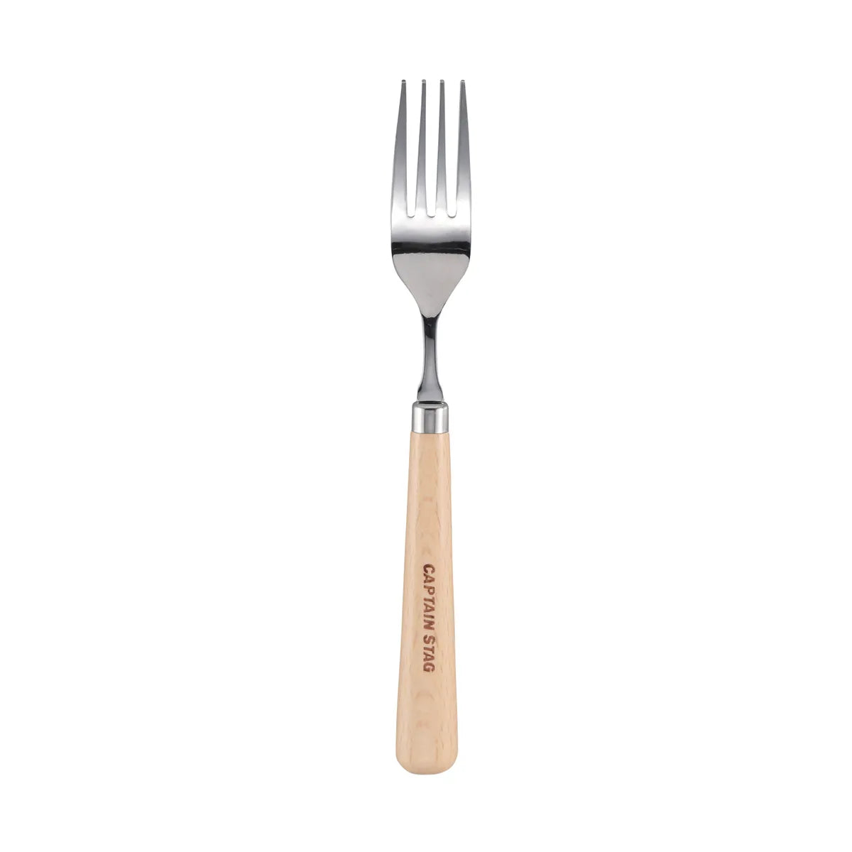 captain-stag-s-s-cutlery-fork-天然木叉19cm-uw-2006的第1張產品相片