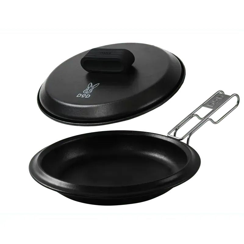 dod-horo-futari-pan-frying-pan-搪瓷鋼板餐具系列-煎鍋連蓋-pp2-854-bk的第1張產品相片