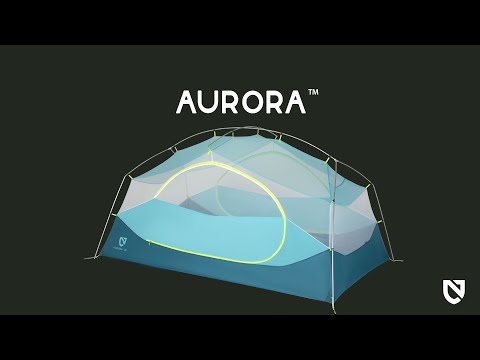 Nemo Aurora 3P Tent w/ Footprint 三人露營帳篷 (連營地墊) 綠色 Nova Green
